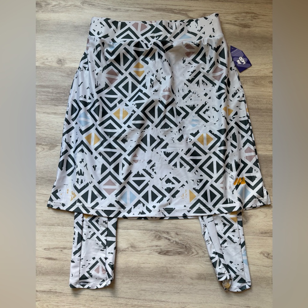 MOD athletic Geometric Patterned Skirt